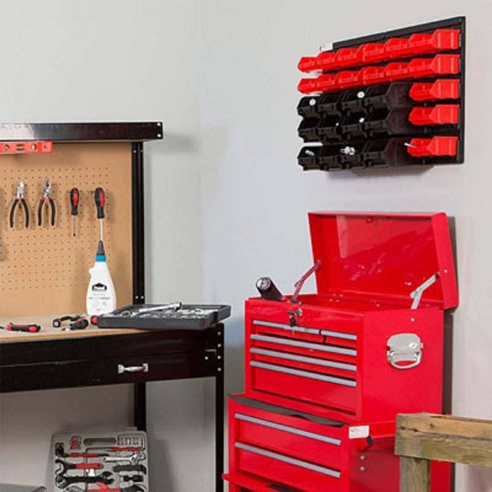 Pannello Da Parete Con 32 Box Contenitori Portautensili Organizer Porta Attrezzi Casa, arredamento e bricolage > Bricolage e fai da te > Cassette Attrezzi Trade Shop italia - Napoli, Commerciovirtuoso.it