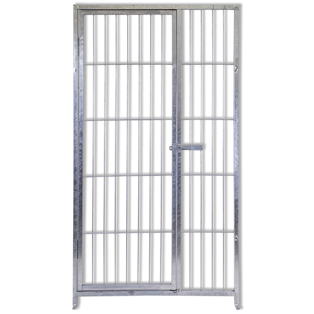 Pannello di Recinzione con Porta Zincatura a Caldo da 1xh1,80 Metri Fai da te/Prodotti per la costruzione/Materiali da costruzione/Pavimenti di legno e recinzioni/Materiali/Reti di acciaio zincato Ogomondo - Martina Franca, Commerciovirtuoso.it