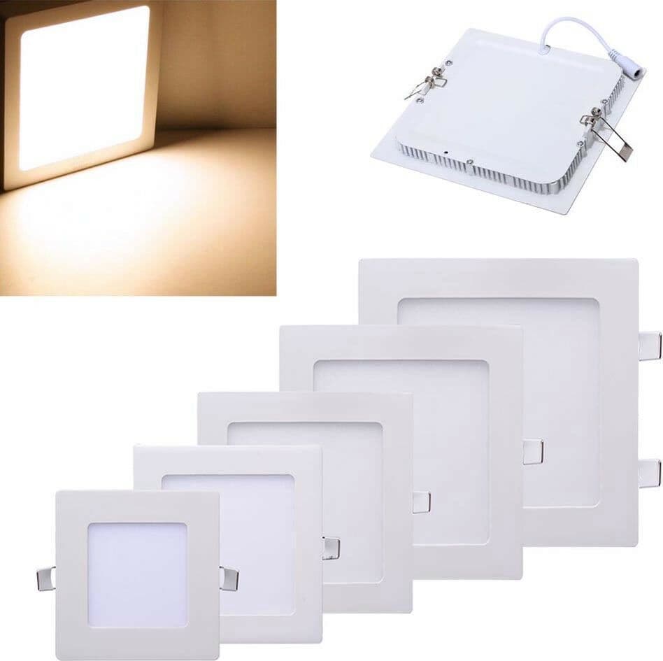 Pannello-Led-Luce-Naturale-4000k-Plafoniera-Incasso-Faretto-24-Watt-Universo