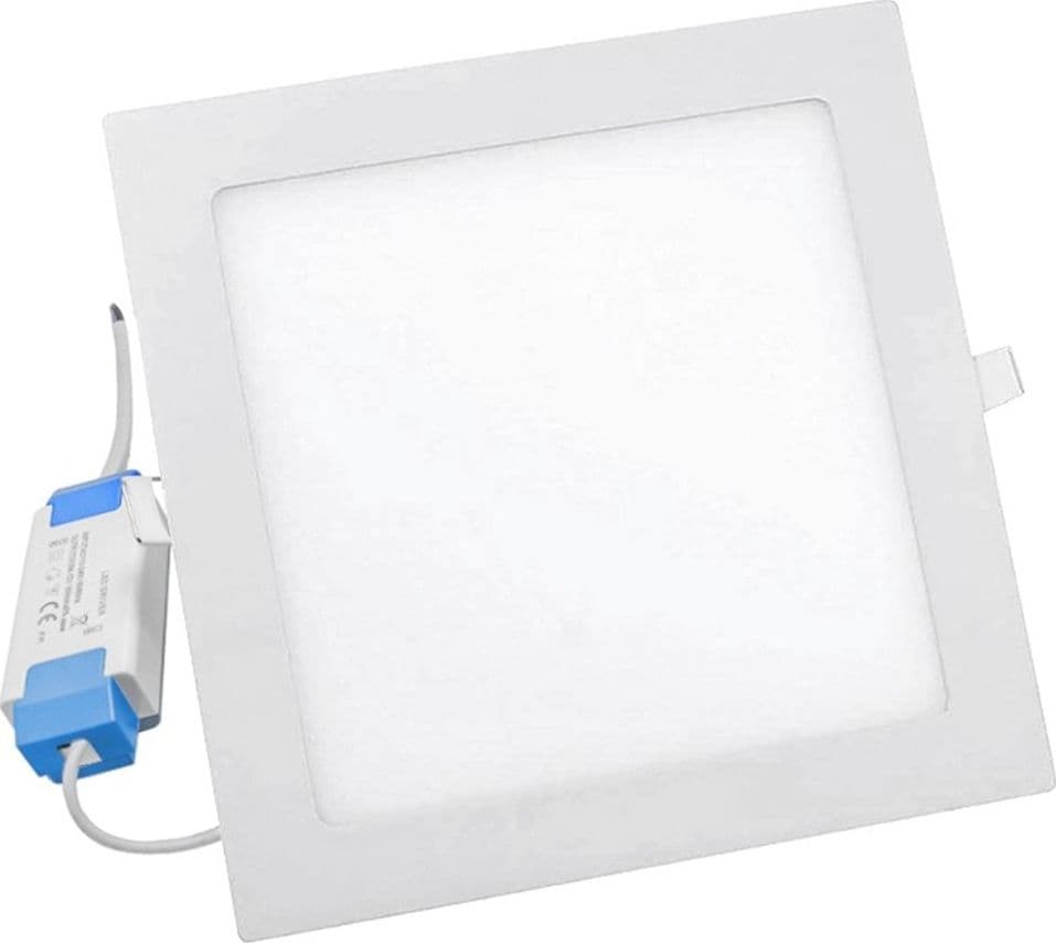 PANNELLO LED QUADRATO INCASSO 18 W CON DRIVER CCT 3000K 4000K 6500K P205A-Q3C in Plafoniere Trade Shop italia - Napoli, commercioVirtuoso.it
