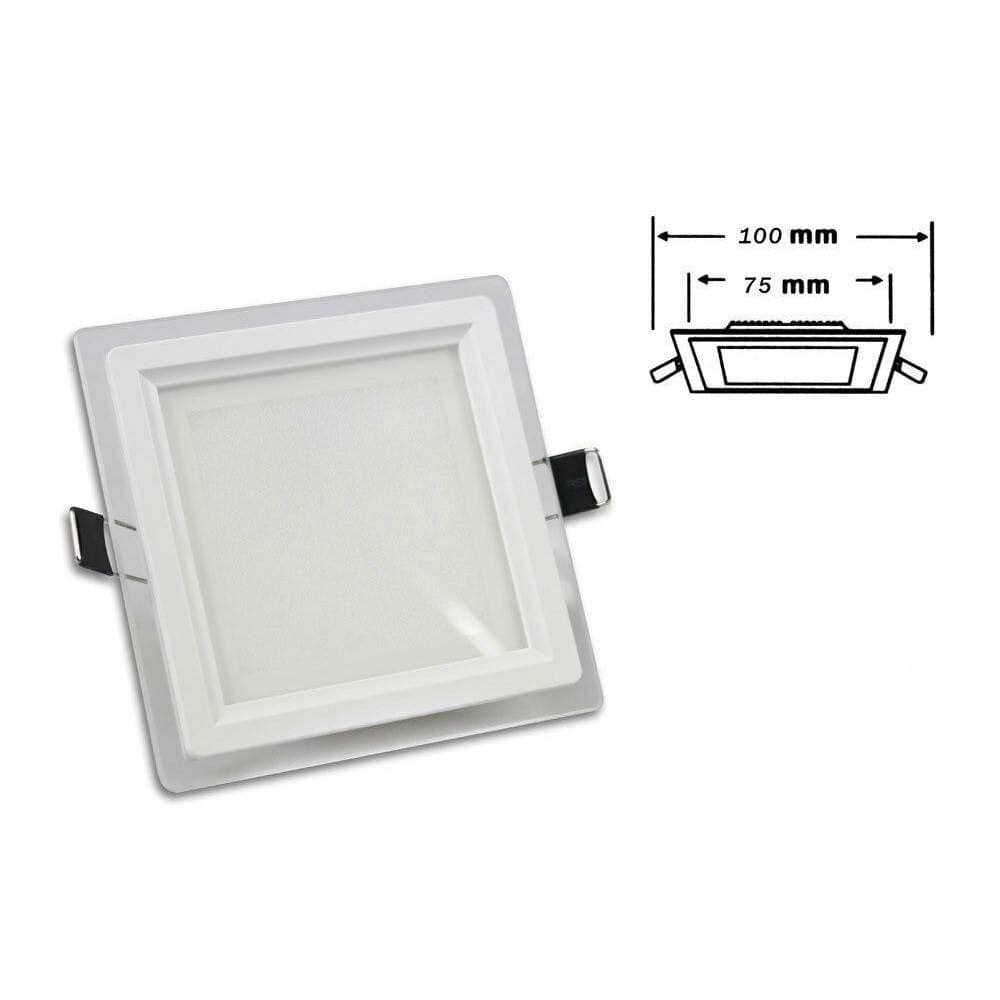 Pannello Led Slim Incasso Bordo Vetro Quadrato 6w Luce 6500k 4000k 3000k P-75eq Casa, arredamento e bricolage > Illuminazione da interno > Faretti per interno Trade Shop italia - Napoli, Commerciovirtuoso.it