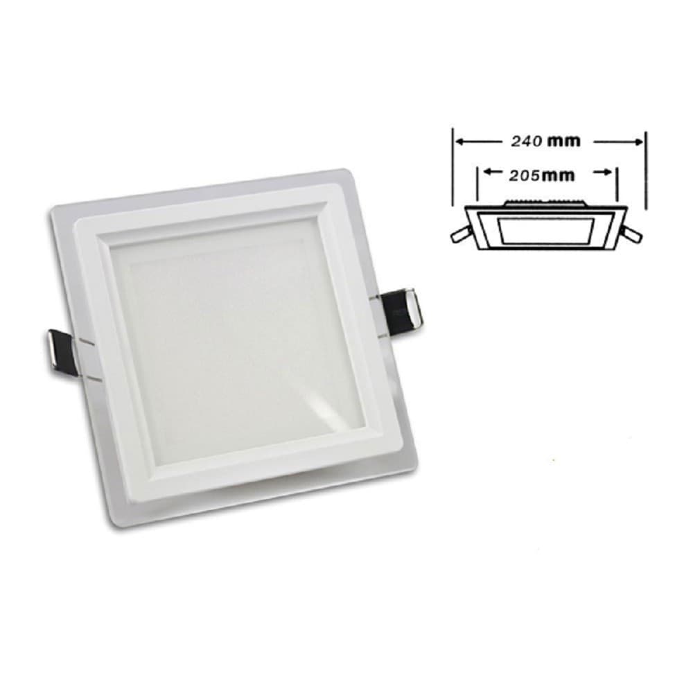 Pannello Led Slim Incasso Quadrato 24 Watt Luce 3000k 6500k 4000k 265v P-205eq Casa, arredamento e bricolage > Illuminazione da interno > Faretti per interno Trade Shop italia - Napoli, Commerciovirtuoso.it