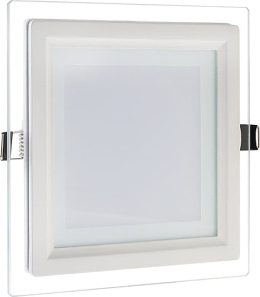 PANNELLO LED SLIM QUADRATO INCASSO CORNICE VETRO 18W CCT 3000K 6500K 4000K P165E-Q3C in Plafoniere da ufficio Trade Shop italia - Napoli, commercioVirtuoso.it