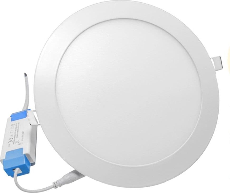PANNELLO SMD LED TONDO DA INCASSO 18W CON DRIVER CCT 3000K 4000K 6500K P205A-T3C in Plafoniere Trade Shop italia - Napoli, commercioVirtuoso.it