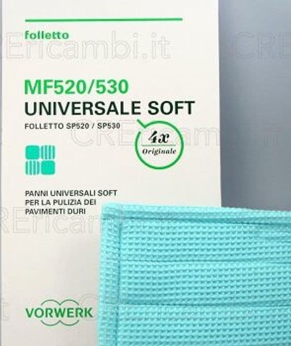 Panni-Pulizia-Soft-x4-per-PuliLava-Folletto-SP520,-SP530