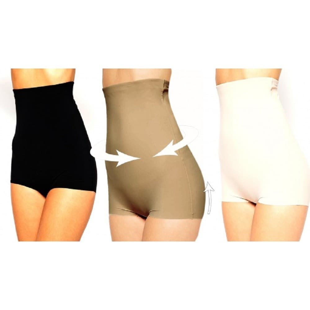 Pantaloncino Guaina Contenitiva Vita Alta Snellente Modellante Push Up Moda/Donna/Abbigliamento/Abbigliamento da notte lingerie e intimo/Lingerie & Intimo/Intimo modellante/Guaine contenitive cosce Trade Shop italia - Napoli, Commerciovirtuoso.it