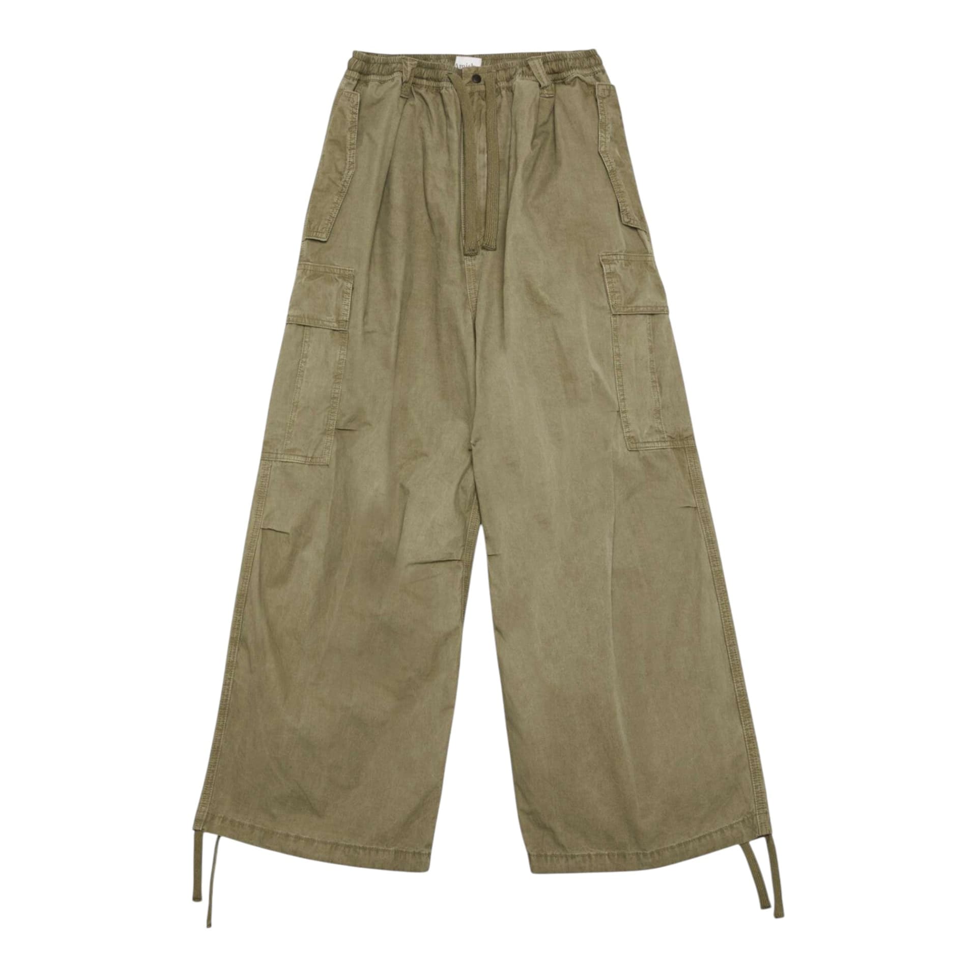 AMISH pantalone amish paracargo unisex heavy popeline - dyed sage da donna in Pantaloni sportivi Drestige - Casamassima, commercioVirtuoso.it