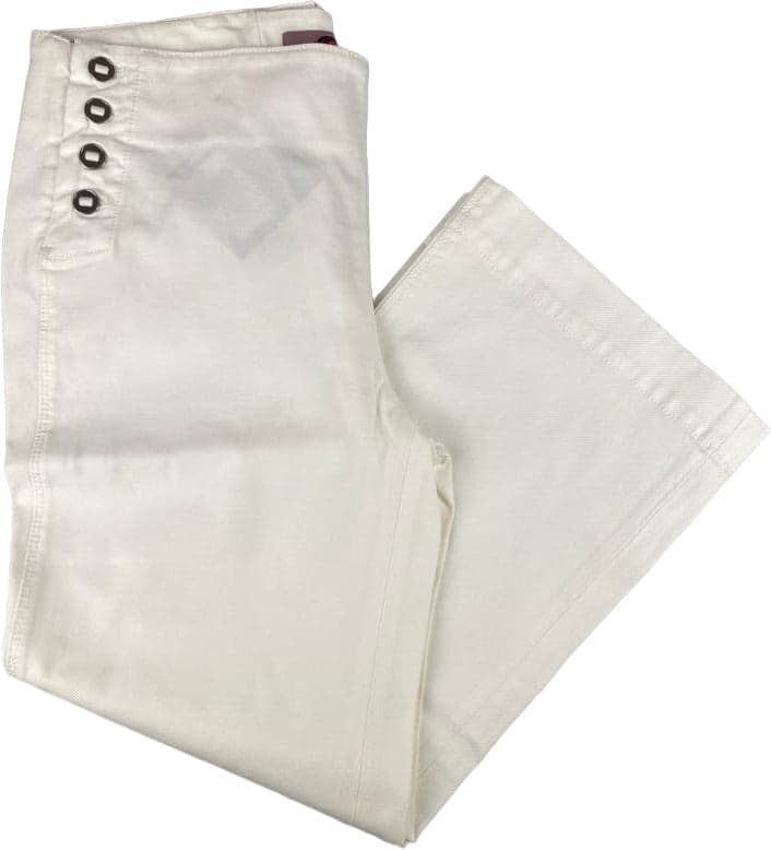 Pantalone donna Kiltie - 3/4 - Tinta Unita - Colore bianco in Pantaloni Couture - Sestu, commercioVirtuoso.it