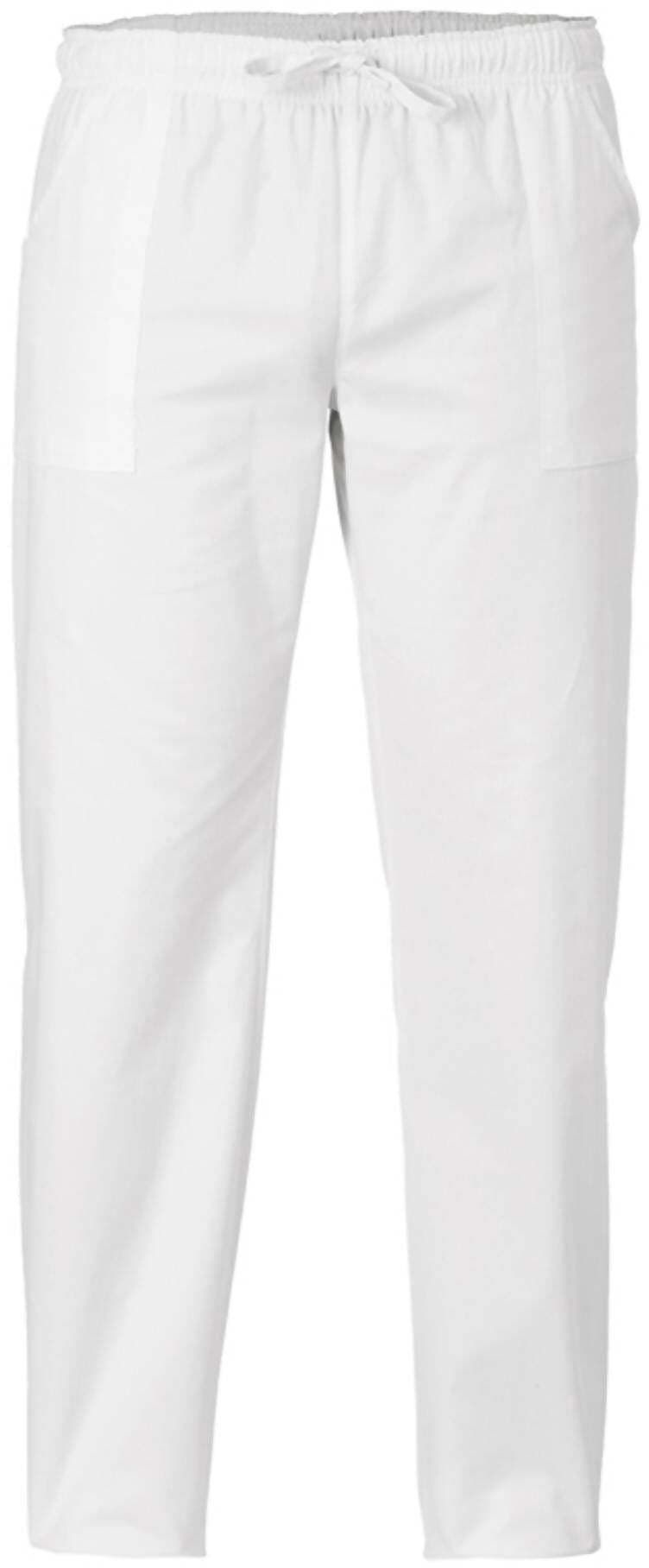 Pantalone Unisex Da Lavoro Pantalone in Cotone Bianco Medico Infermiere Farmacia Cucina Giblor's 123 Gamba Lunga Vita Elastica Dresswork in Uniformi sanitarie - pantaloni Dresswork - Como, commercioVirtuoso.it