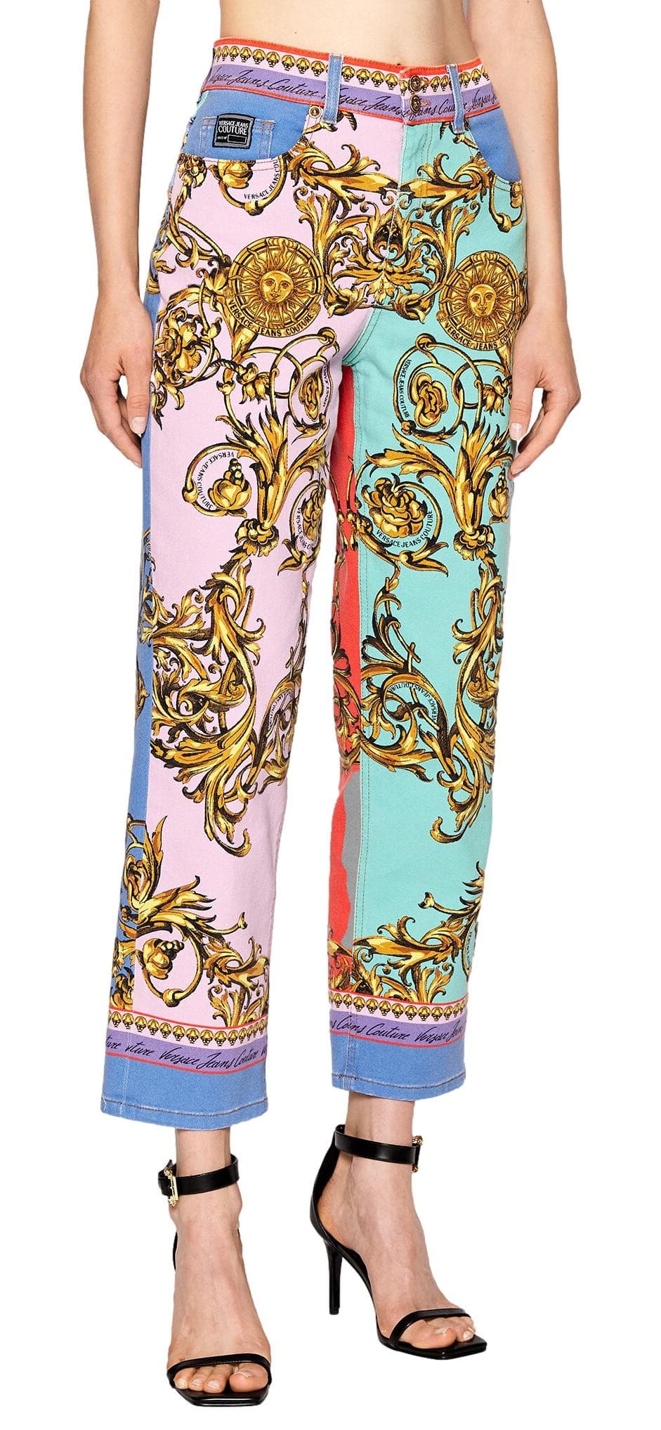 VERSACE JEANS COUTURE PANTALONE da donna in Jeans Drestige - Casamassima, commercioVirtuoso.it