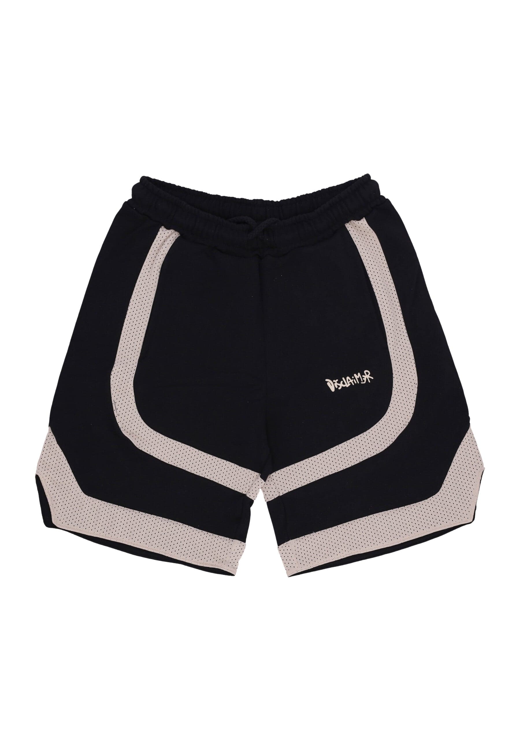 DISCLAIMER Pantalone Corto Tuta Uomo Logo Pant Black da uomo in Pantaloncini sportivi Drestige - Casamassima, commercioVirtuoso.it