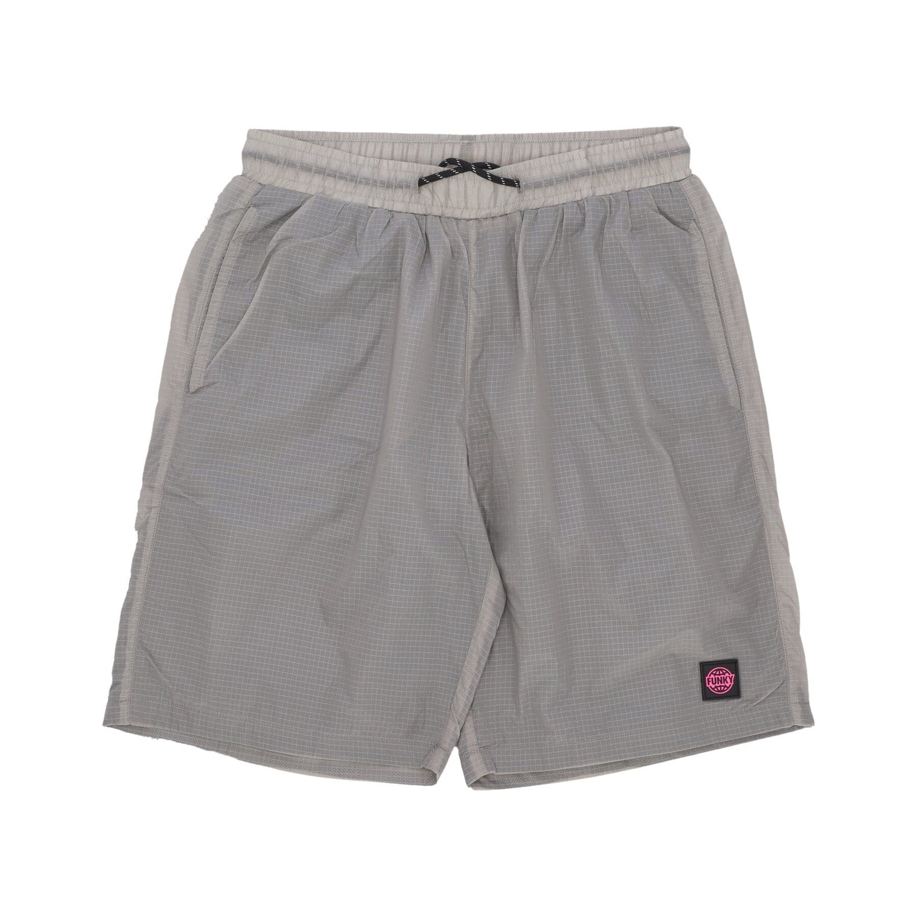 FUNKY Pantalone Corto Uomo Hike Nylon Ripstop Shorts Grey da uomo in Pantaloncini Drestige - Casamassima, commercioVirtuoso.it