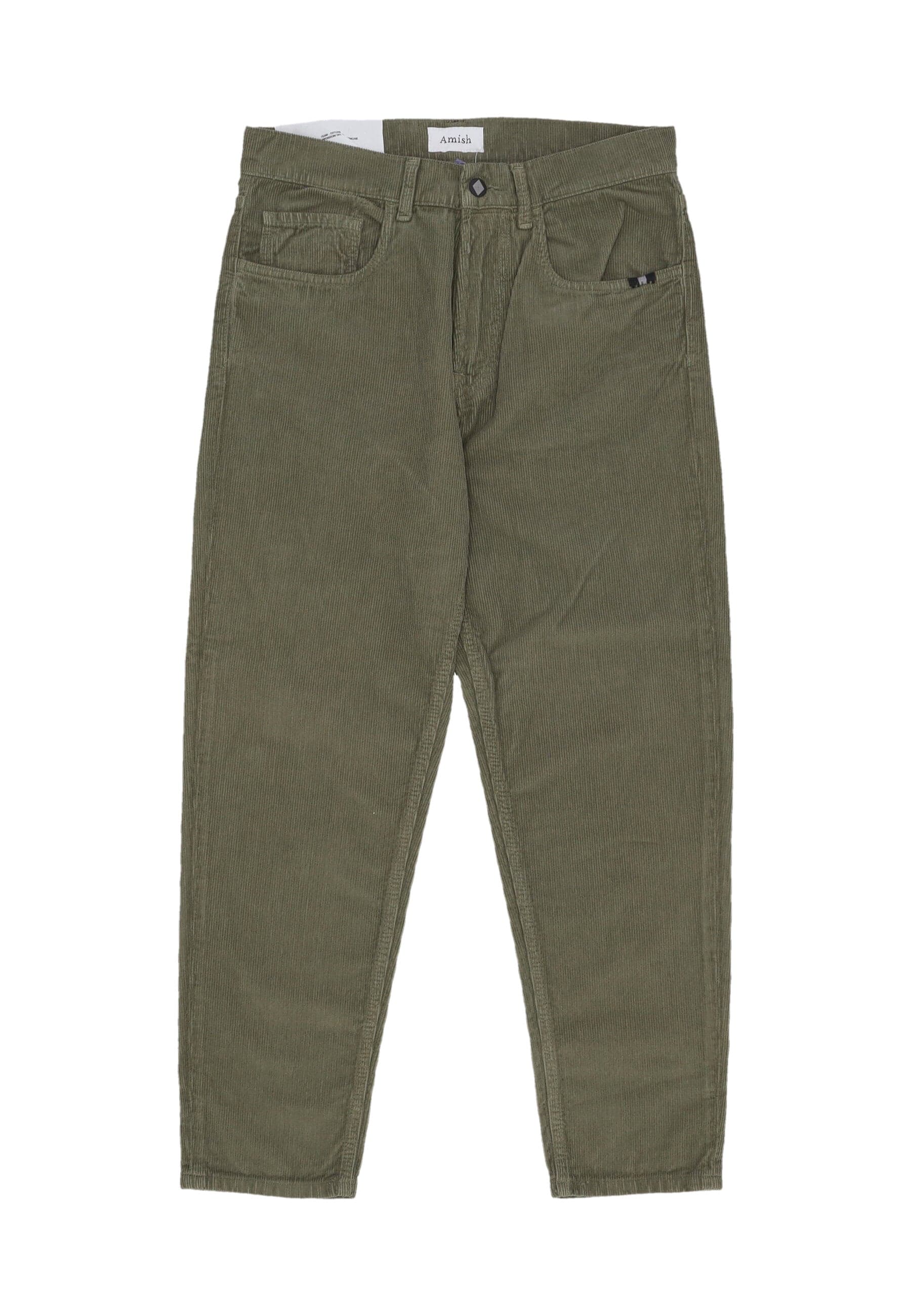 AMISH Pantalone Lungo Uomo Jeremiah Olive Branch da uomo in Pantaloni Drestige - Casamassima, commercioVirtuoso.it