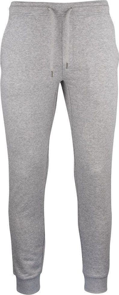 Pantaloni Felpa Clique Grigio Melange Pantaloni Uomo Cotone Organico Ecosostenibile in Pantaloni da ginnastica Dresswork - Como, commercioVirtuoso.it