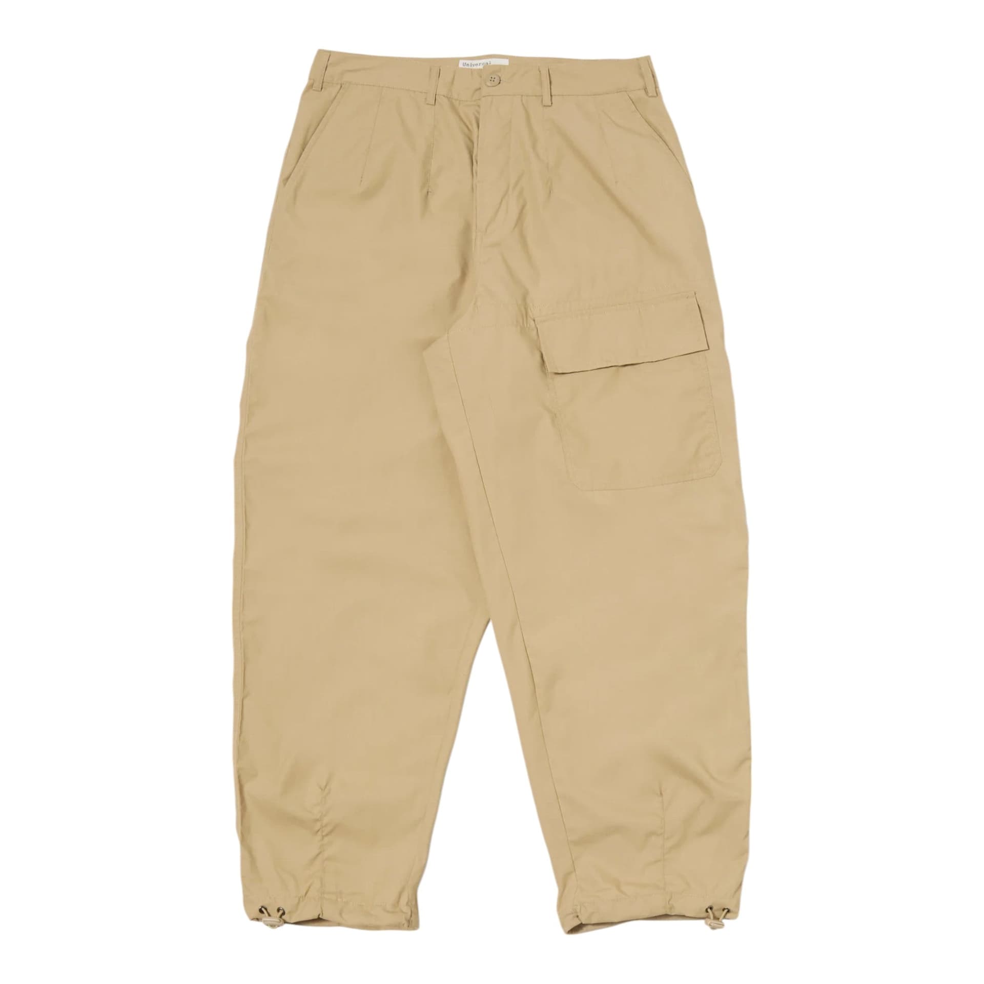 UNIVERSAL WORKS pantaloni universal works loose pilot trouser - sand da uomo in Abbigliamento tecnico e protettivo Drestige - Casamassima, commercioVirtuoso.it