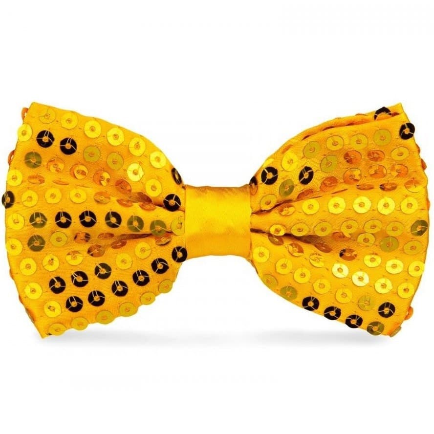 Papillon Paillettes Giallo Teatro Paillette Raso Cravattino Farfallino Cravatta Moda/Bambini e ragazzi/Accessori/Cravatte e papillon/Papillon Trade Shop italia - Napoli, Commerciovirtuoso.it