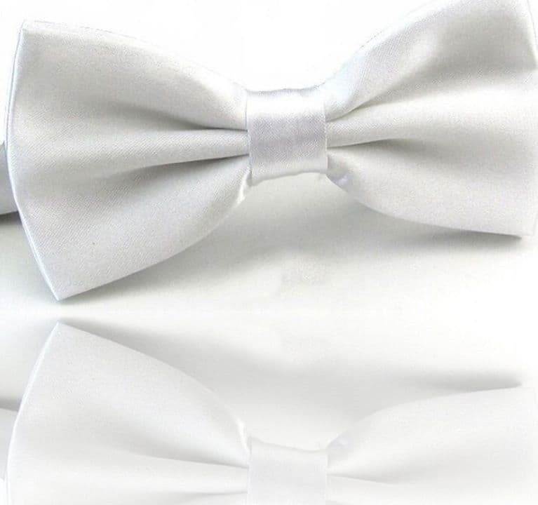 Papillon Seta Bianco Cravattino Farfallino Cravatta Frack Uomo Donna Moda/Bambini e ragazzi/Accessori/Cravatte e papillon/Papillon Trade Shop italia - Napoli, Commerciovirtuoso.it