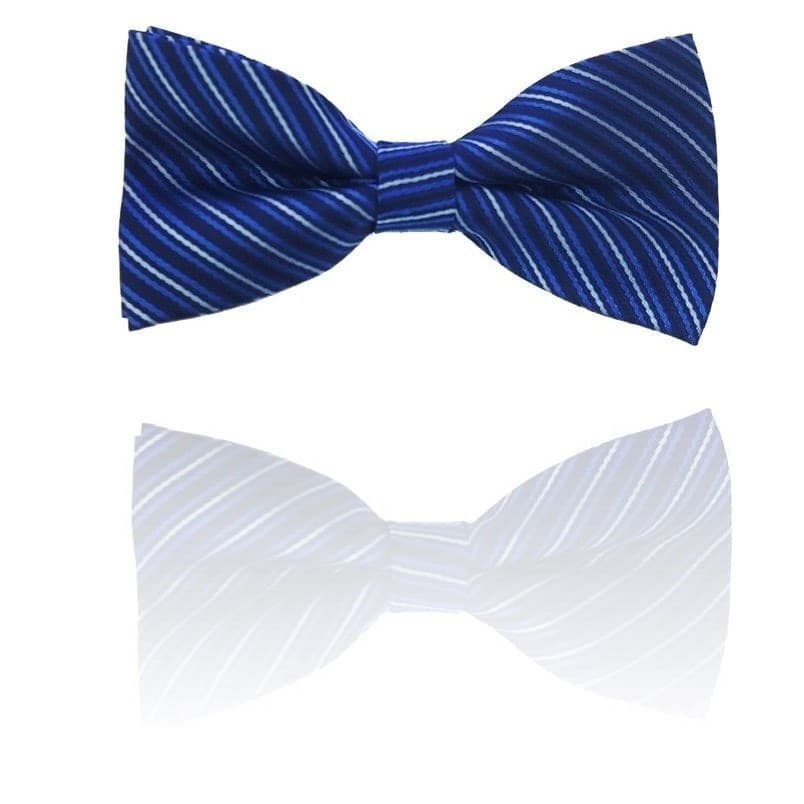 Papillon Strisce Blu Righe Cravattino Farfallino Cravatta Frack Papion Moda/Bambini e ragazzi/Accessori/Cravatte e papillon/Papillon Trade Shop italia - Napoli, Commerciovirtuoso.it