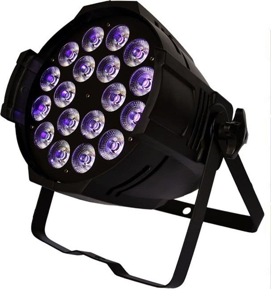 Par Led 18 X 18 W Rgbwa Uv 6 In 1 Luce Wood Party Fluo Powercon In Out Elettronica e telefonia > Accessori Audio e Video > Effetti Luce Trade Shop italia - Napoli, Commerciovirtuoso.it