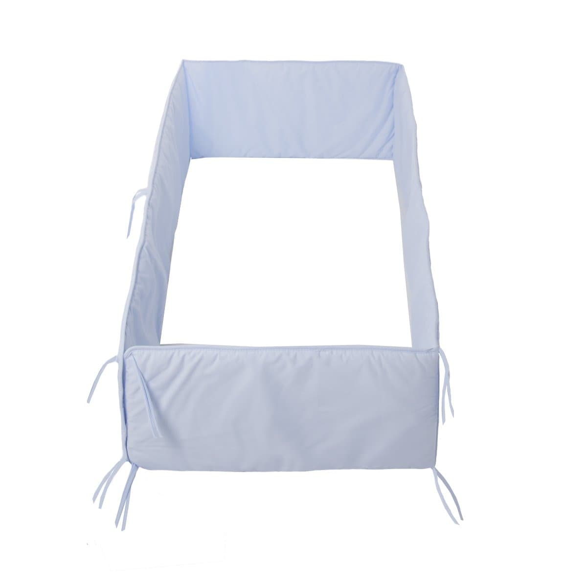 Paracolpi 360 360X30X3 Cm Liso E Azzurro Casa e cucina/Tessili per la casa/Biancheria per culle e lettini/Biancheria bimbi/Paraurti per letto La Casa Del Bebè - Napoli, Commerciovirtuoso.it
