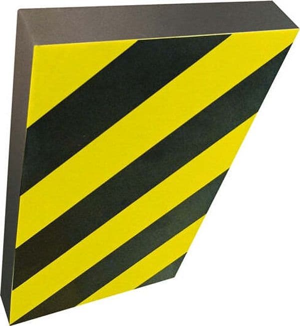 Paracolpi a foglio - gomma NBR - larghezza 100 cm - altezza 150 cm - giallo-nero Fai da te/Sicurezza e protezione/Attrezzature per sicurezza sul lavoro/Segnaletica antinfortunistica Eurocartuccia - Pavullo, Commerciovirtuoso.it