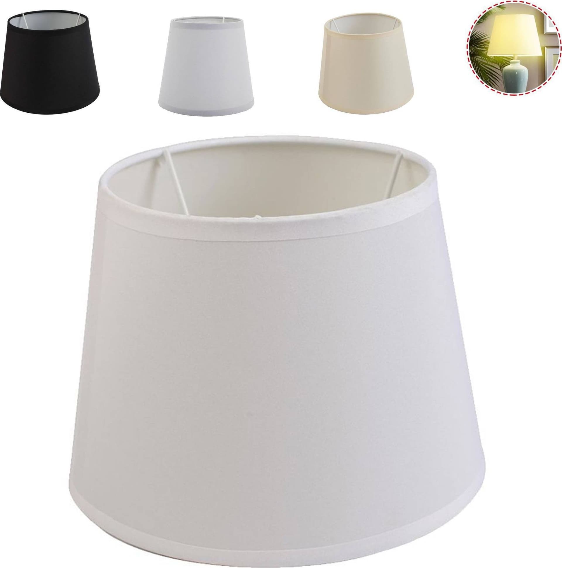 Paralume Conico Cilindro Cappello Ricambio Per Lampada E Applique In Tessuto Tnt Illuminazione/Illuminazione per interni/Lampade/Paralumi Trade Shop italia - Napoli, Commerciovirtuoso.it