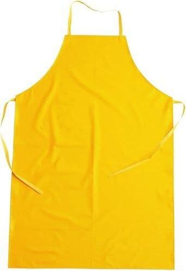 Parananza PVC Giallo Grembiule Impermeabile Lavapiatti Cucina Pittura Candeggina in Grembiuli da chef Dresswork - Como, commercioVirtuoso.it