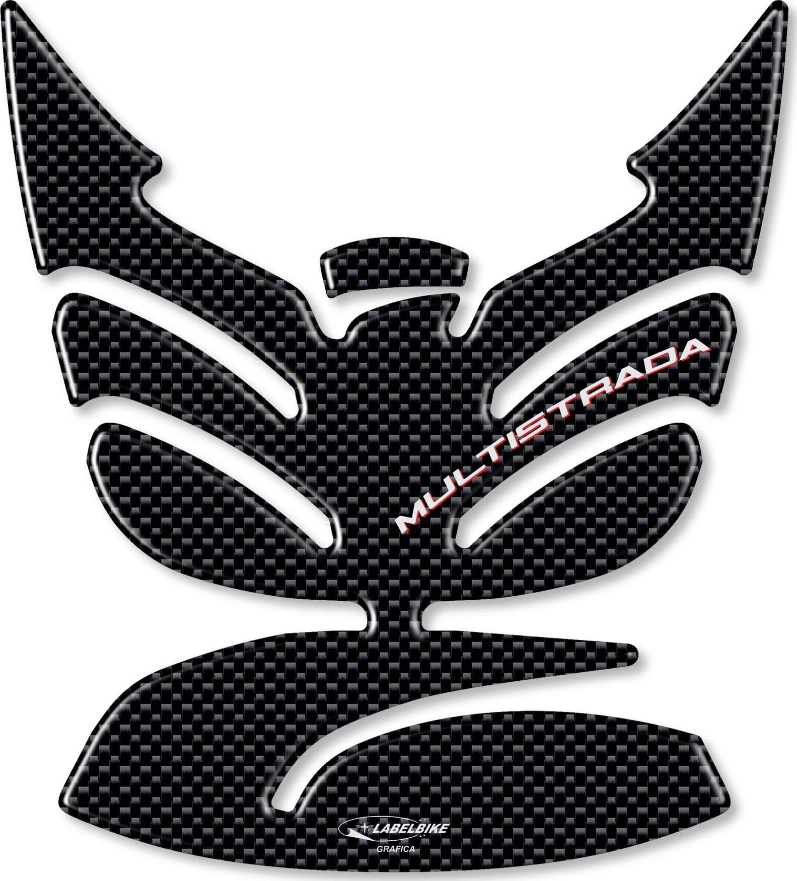 PARASERBATOIO-3D-CARBON-LOOK-compatibile-MOTO-DUCATI-MULTISTRADA-950-dal-2017