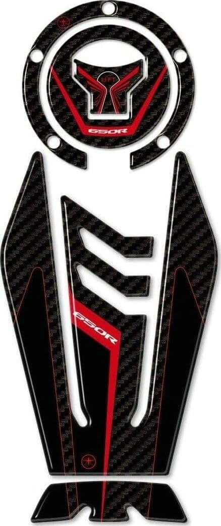 PARASERBATOIO-e-PROTEZIONE-TAPPO-in-GEL-compatibile-moto-CBR-650-R-HONDA-CBR650R