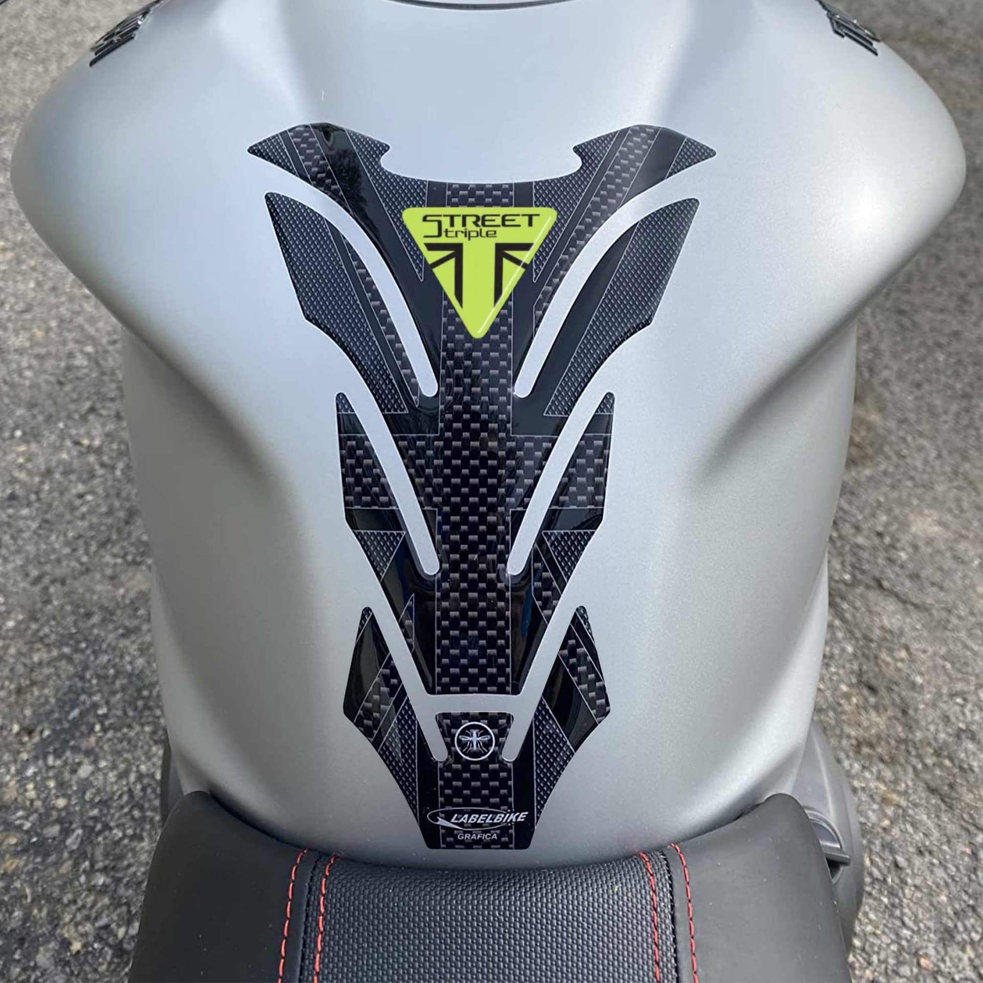 Paraserbatoio-in-gel-3D-per-moto-compatibile-Triumph-Street-Triple-Union-Jack