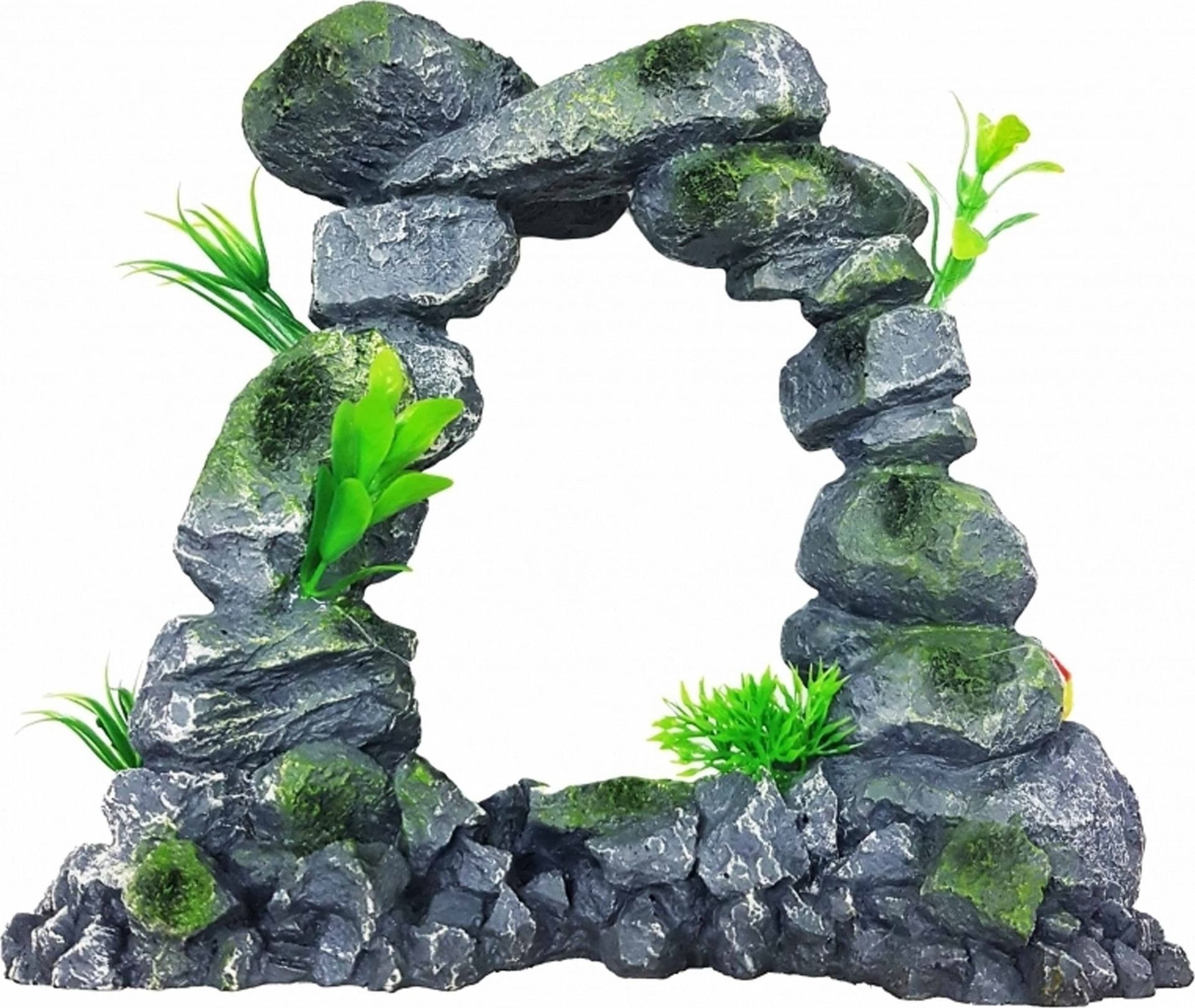 PARETE ARCO ROCCIOSA 28x13x25cm ORNAMENTO ACQUARIO DECORAZIONI PIETRA PER BOLLE Prodotti per animali domestici/Pesci e animali d'acqua/Arredo per acquario/Rocce decorative Trade Shop italia - Napoli, Commerciovirtuoso.it