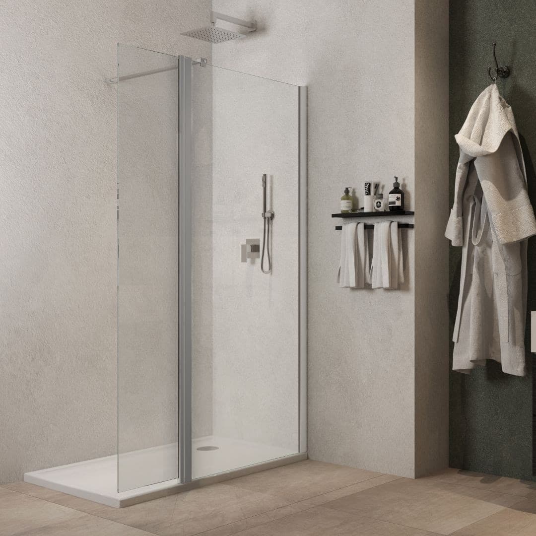 Parete-Doccia-Walk-In-Basculante-Lorna-L112F-Cristallo-8-Millimetri-157-159-cm