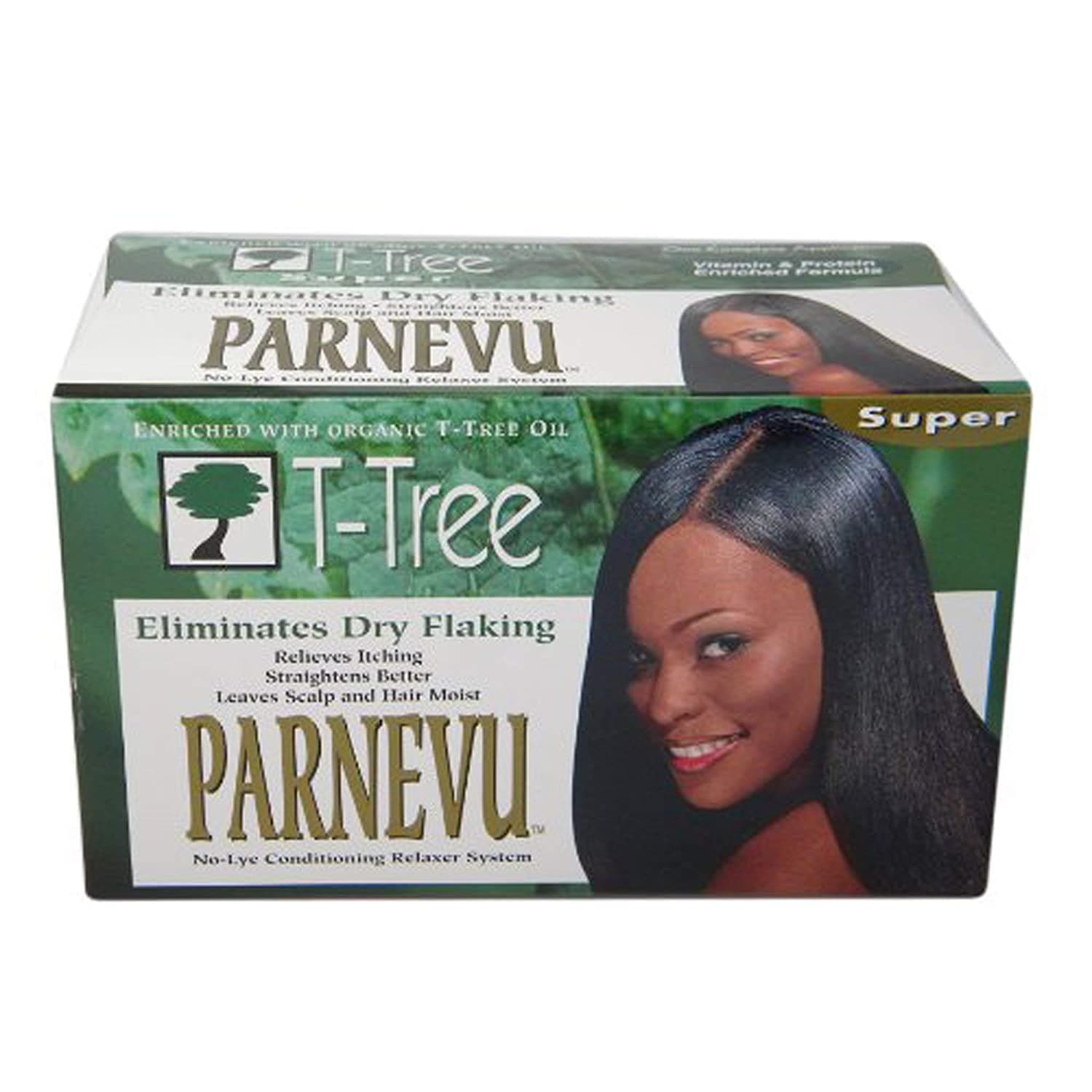 PARNEVU T-TREE RELAXER KIT SUPER STIRAGGIO PER CAPELLI . in Trattamenti liscianti Agbon - Martinsicuro, commercioVirtuoso.it