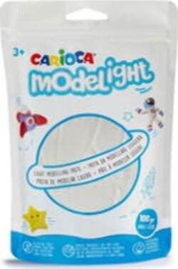Pasta Model Light - 100 gr - bianco - Carioca Giochi e giocattoli/Attività creative/Accessori per disegnare e colorare/Pittura/Colori a tempera Eurocartuccia - Pavullo, Commerciovirtuoso.it