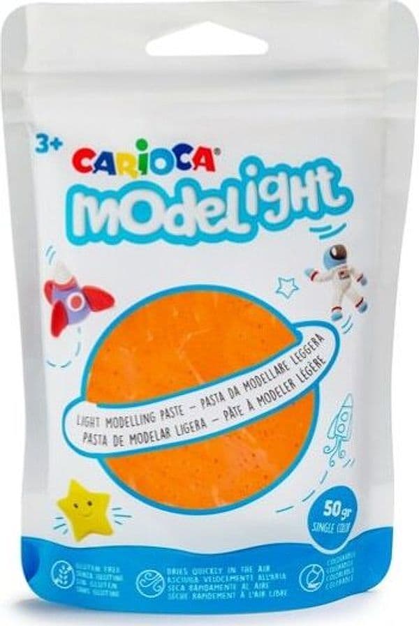 Pasta Model Light - 50 gr - colori assortiti - Carioca - conf. 12 pezzi Giochi e giocattoli/Attività creative/Accessori per disegnare e colorare/Pittura/Colori a tempera Eurocartuccia - Pavullo, Commerciovirtuoso.it