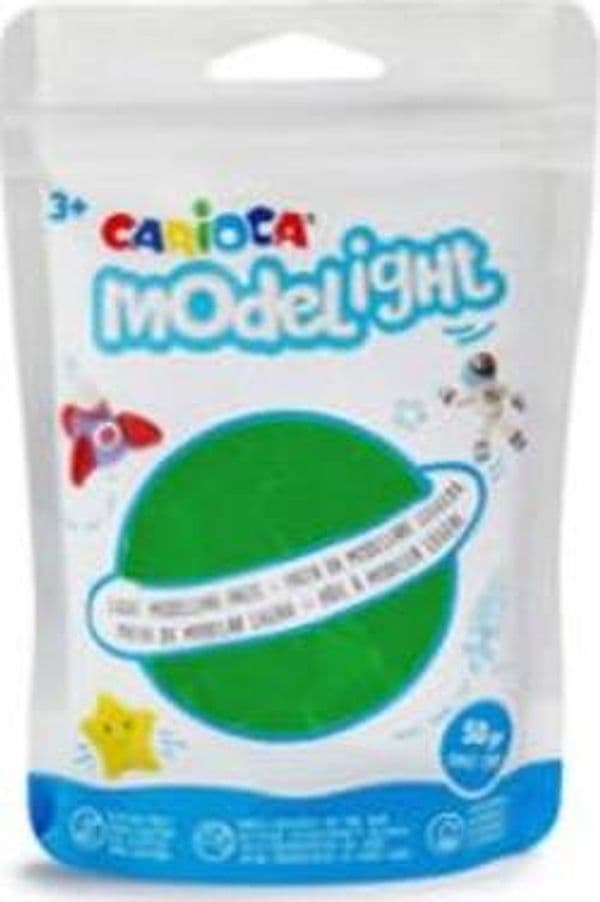 Pasta Model Light - 50 gr - verde - Carioca Giochi e giocattoli/Attività creative/Accessori per disegnare e colorare/Pittura/Colori a tempera Eurocartuccia - Pavullo, Commerciovirtuoso.it