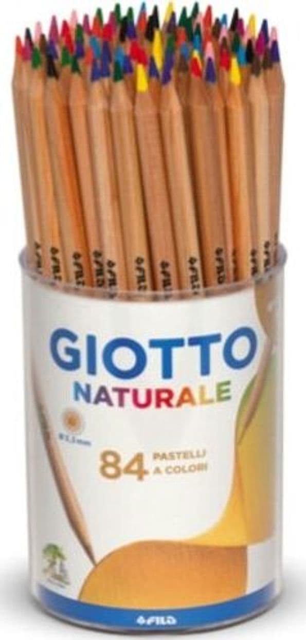 Pastelli - naturale - diametro mina 3 30 mm - Giotto - barattolo 84 pezzi Giochi e giocattoli/Attività creative/Accessori per disegnare e colorare/Pennelli Eurocartuccia - Pavullo, Commerciovirtuoso.it