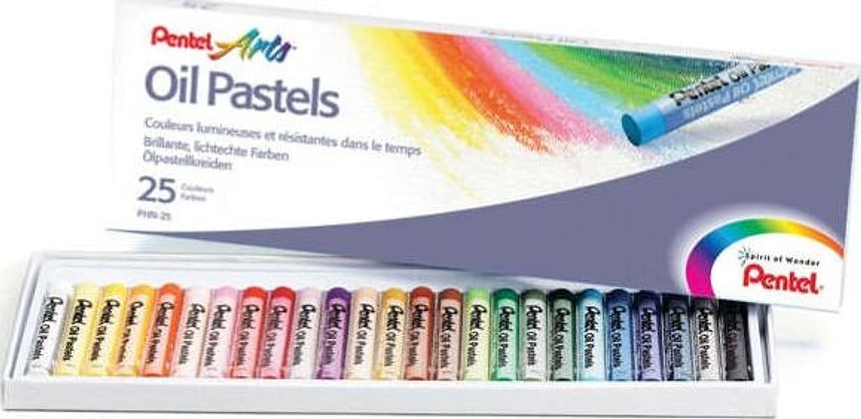 Pastelli a olio - lunghezza 60 mm - colori assortiti - Pentel - astuccio 25 pezzi Giochi e giocattoli/Attività creative/Accessori per disegnare e colorare/Pastelli Eurocartuccia - Pavullo, Commerciovirtuoso.it