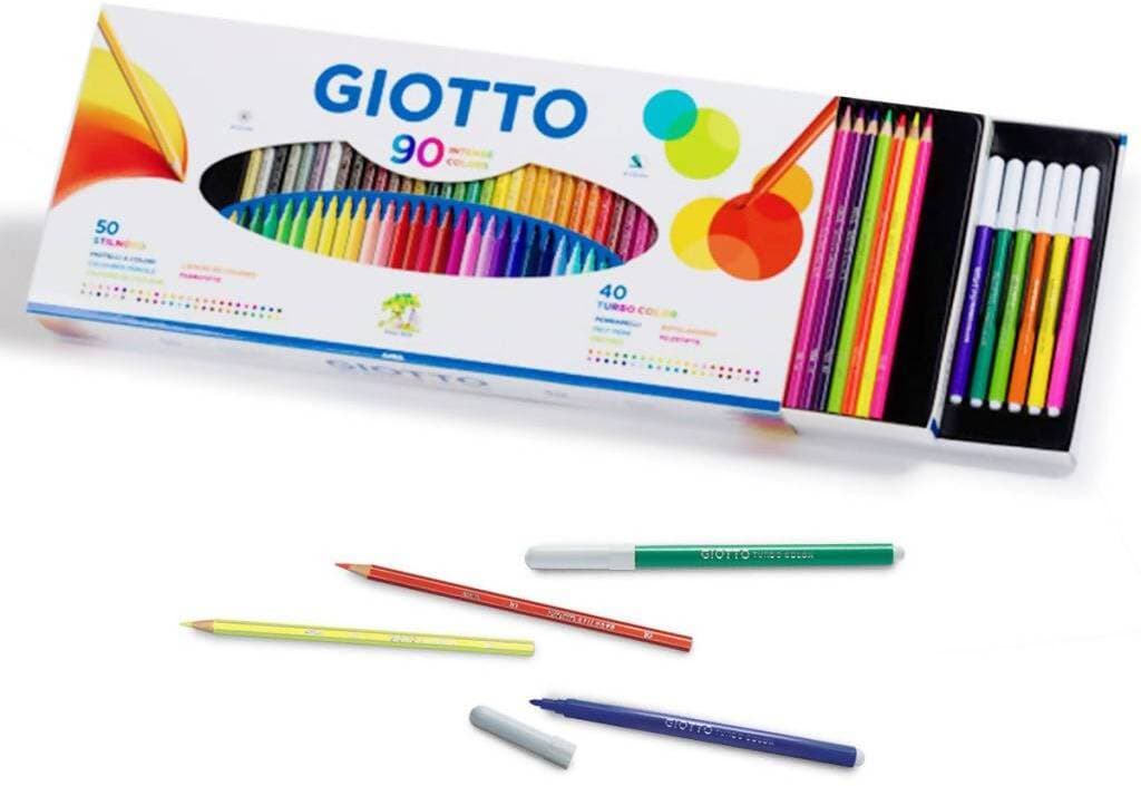 Pastelli e Pennarelli Set 90 Pezzi Giotto in Pennarelli per disegno Cartoleria Soluzione - Milazzo, commercioVirtuoso.it