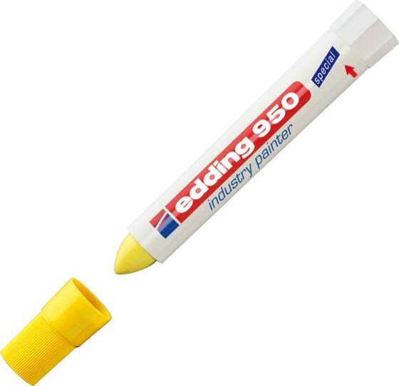 Pastello industriale E-950 - giallo - Edding Cancelleria e prodotti per ufficio/Penne matite scrittura e correzione/Marcatori ed evidenziatori/Pennarelli indelebili e marcatori Eurocartuccia - Pavullo, Commerciovirtuoso.it