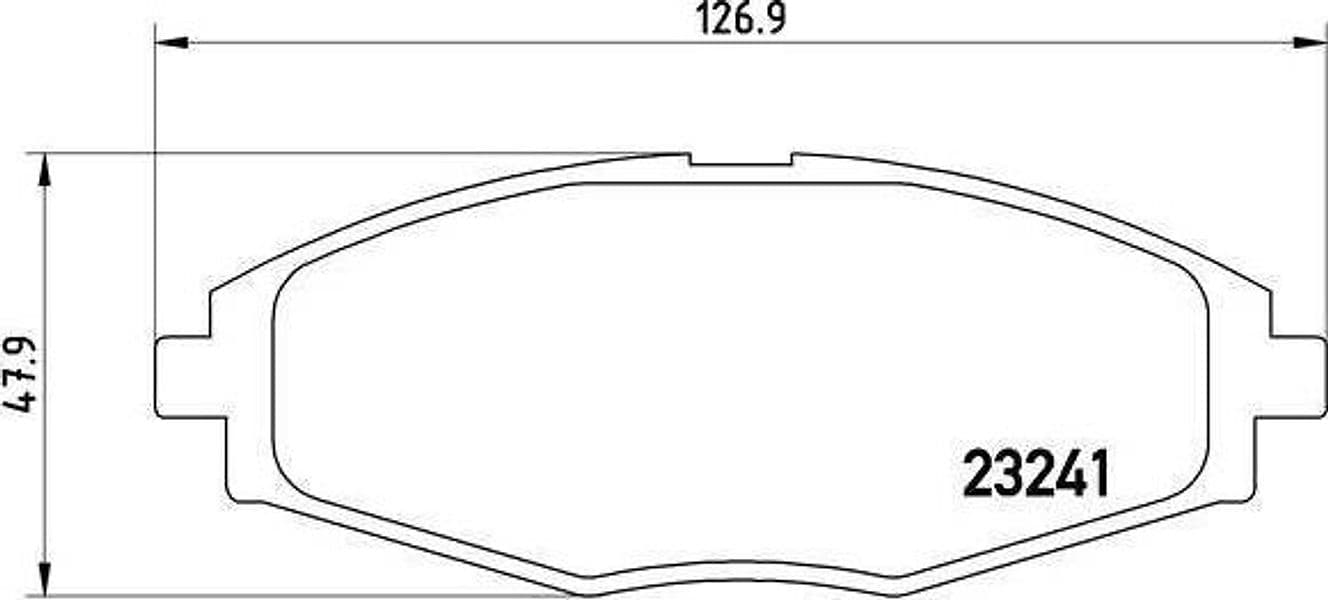 Pastiglie Freno Senza Contatto Segnalazione Usura Daewoo Matiz