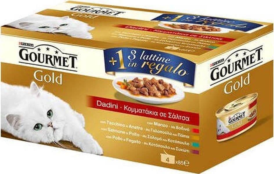 Patè gatto GOURMET GOLD Multipack Prodotti per animali domestici/Gatti/Cibo/Umido Scontolo.net - Potenza, Commerciovirtuoso.it