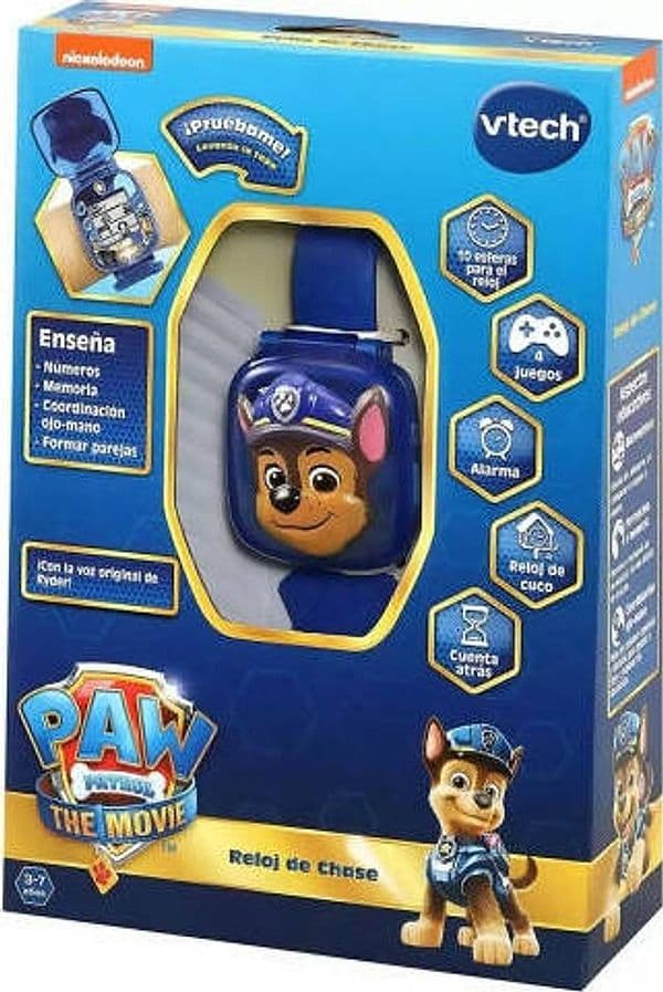 Pat Patrol - Orologio Da Gioco Interattivo Di Chase, Orologio Da Bambino Multifunzione - Versione It Vtech-123-525522 Paw Patrol. Orologio Chase, 3480-525522 Giochi e giocattoli/Elettronica per bambini/Animali interattivi Cartoleria Deja Vu - Crotone, Commerciovirtuoso.it