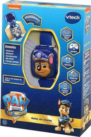 Pat Patrol - Orologio Da Gioco Interattivo Di Chase, Orologio Da Bambino Multifunzione - Versione It Vtech-123-525522 Paw Patrol. Orologio Chase, 3480-525522 Giochi e giocattoli/Elettronica per bambini/Animali interattivi Cartoleria Deja Vu - Crotone, Commerciovirtuoso.it