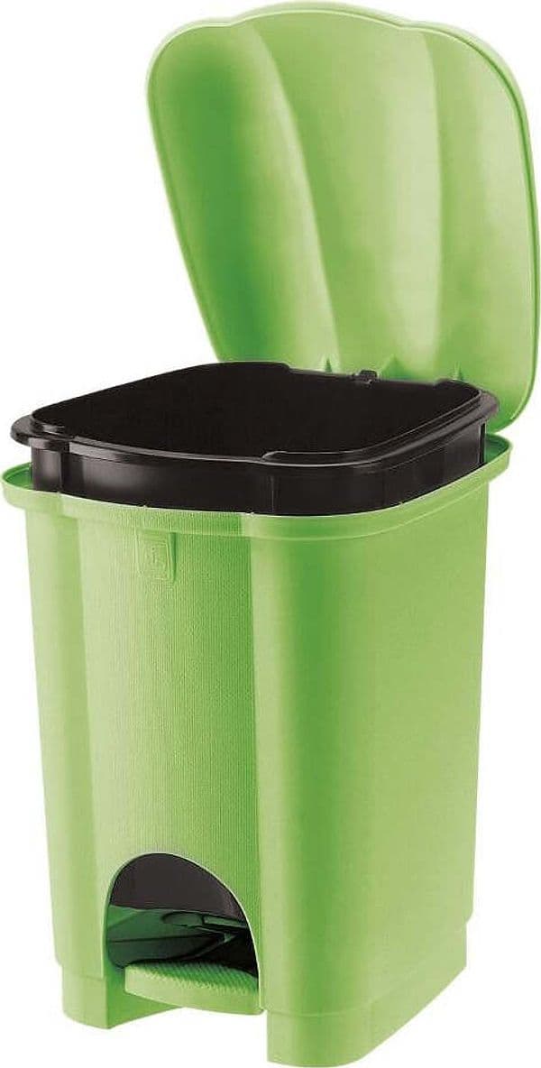 Pattumiera 16 L Tontarelli Carolina Verde Casa e cucina/Organizzazione interni/Rifiuti e riciclaggio/Pattumiere da cucina Scontolo.net - Potenza, Commerciovirtuoso.it