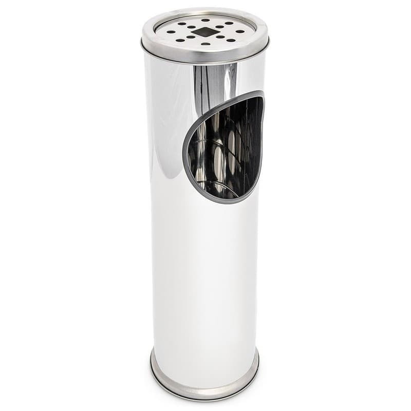 PATTUMIERA ACCIAIO PORTA POSA CENERE 14,5 X 56,5 CM UFFICIO CASA HOTEL NEGOZIO Casa e cucina/Decorazioni per interni/Posacenere Trade Shop italia - Napoli, Commerciovirtuoso.it