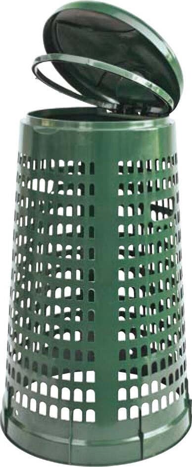 Pattumiera Trespolo Portasacco 110 Lt Verde Pattumiera Da Esterno per Rifiuti E Spazzatura in Plastica Antiurto 51x85 Cm Casa e cucina/Organizzazione interni/Rifiuti e riciclaggio/Secchi della spazzatura da esterni Ferus - Montoro, Commerciovirtuoso.it