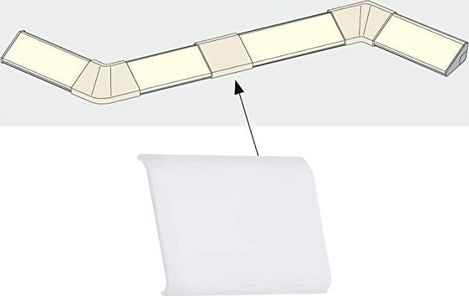 PAULMANN---COPEETURA-PER-PROFILI-DELTA---IN-PLASTICA-RESISTENTE-CON-FINITURA-SATINATA
