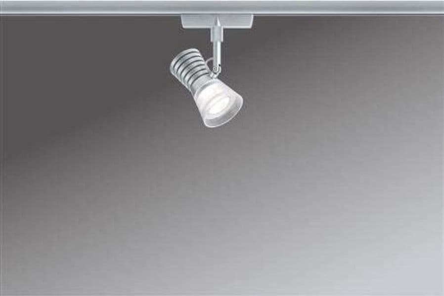 PAULMANN---FARETTO-A-CONO-CON-FISTEMA-BINARIO-ULINE---FINITURA-CROMATA-OPACA-1x5W-12V-LED