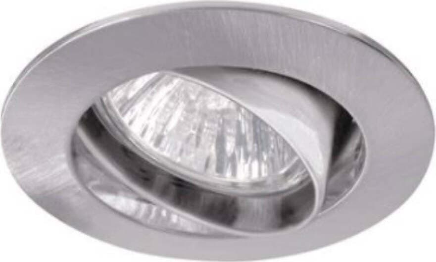 PAULMANN---SET-3-FARETTI-LED-DA-INCASSO-ORIENTABILI/ROTONDI-IN-FERRO-SPAZZOLATO-3x35W-/-105VA-/-GU4-/-35mm
